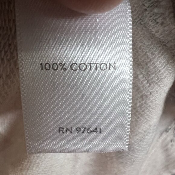 J. Jill Sweatshirt Women’s Size M Pleated Back Floral Oatmeal Heather Roses - Picture 5 of 7